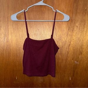 cropped tillys basic tank